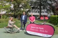 Gruppenfoto zum Sport im Park 2022