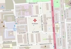 „Sport im Park“ – Paradeplatz. (Foto: OpenStreetMap) Paradeplatz – Südstadt