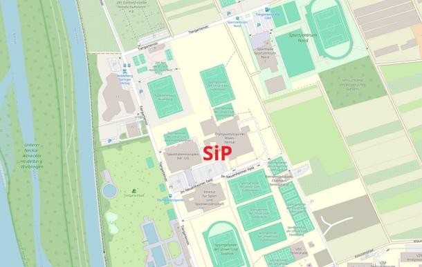 „Sport im Park“ – Olympiastütz Rhein-Neckar (Foto: OpenStreetMap) Olympiastützpunkt Rhein-Neckar