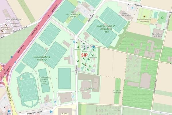 „Sport im Park“ – "alla hopp!"-Anlage (Foto: OpenStreetMap) Screenshot OpenStreetMap: "alla hopp!"-Anlage