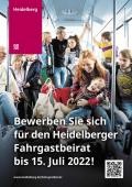 Plakat Fahrgastbeirat (Foto: Stadt Heidelberg/Verband Deutscher Verkehrsunternehmen (VDV)) Plakat Fahrgastbeirat
