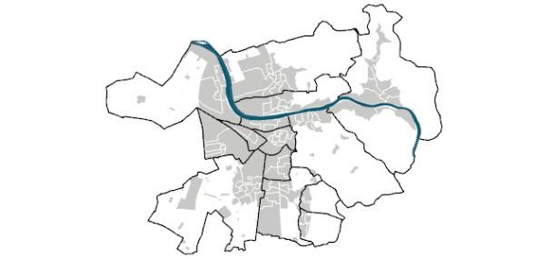 Der Heidelberger Wahlatlas. (Grafik: Stadt Heidelberg)  Screenshot des Heidelberger Wahlatlas.
