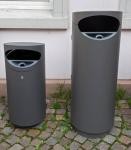 Neue Abfallbehälter (Foto: Rothe)