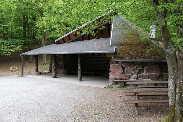 Pferchelgrillhütte in Ziegelhausen.