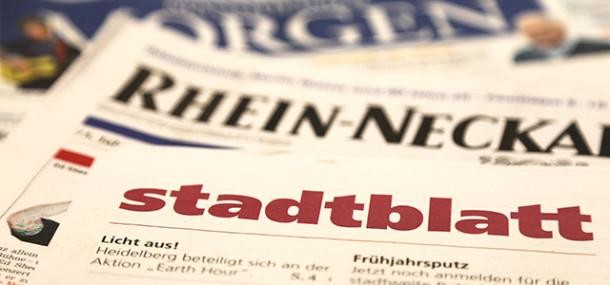 Zeitungen aus dem Rhein-Neckar-Kreis