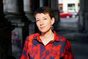 Julia Cimafiejeva (Foto: Alhierd Bacharevic) Porträtbild Julia Cimafiejeva