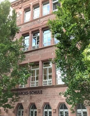 Marie-Marcks-Schule (Foto: Stadt Heidelberg) DAs Schulgebäude der Marie-Marcks-Schule