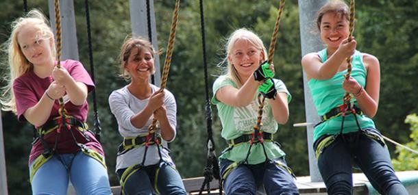 Heidelberger Ferienprogramm: Aussicht auf unvergessliche Ferien (Foto: David Thibaut) Kinder beim Ferienprogramm