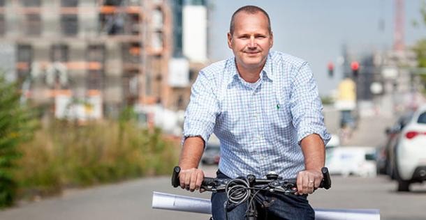 Fahrradfahrer in Heidelberg (Foto: Buck)