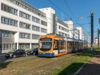 Straßenbahn auf der Grünen Meile 