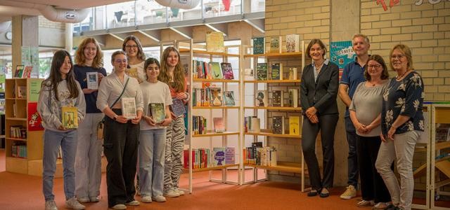 Gruppenfoto der Literaturscouts