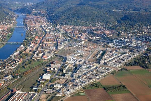 Luftaufnahme von Heidelberg (Foto: Kay Sommer