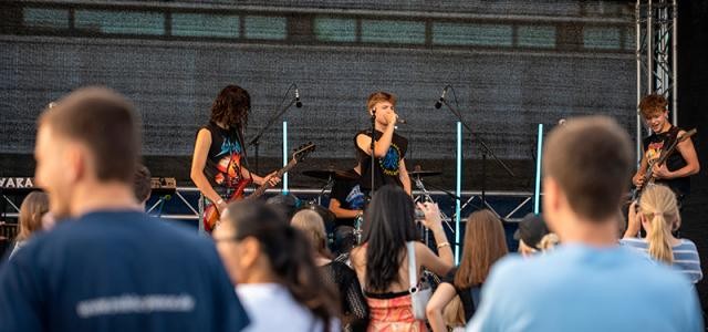 Band, die singt