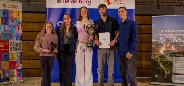 Bild der Heidelberger Jungsportlerinnen und -sportler des Jahres 2023