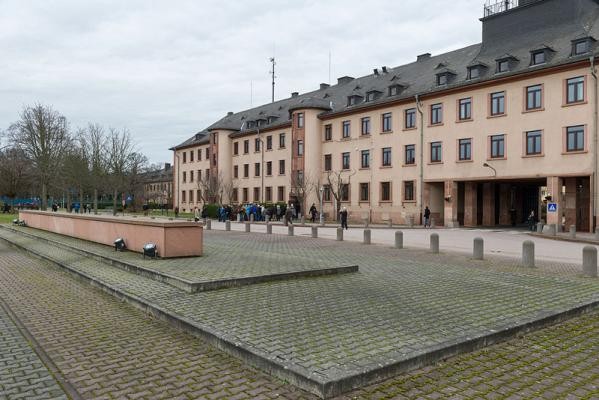 Campbell Barracks Torhaus (Foto: Rothe)