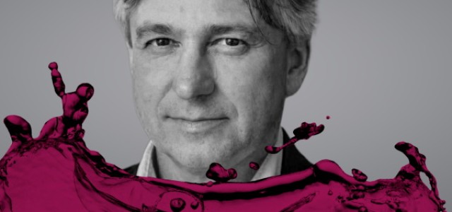 Cover des Podcasts "Spillover" mit einem Porträt von Jürgen Boos.
