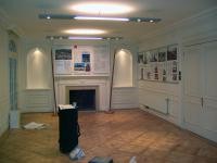 Von Viña del Mar nach Santiago de Chile: Ausstellungsaufbau im Lateinamerikacenter der Heidelberger Universität (Foto: Stadt Heidelberg)