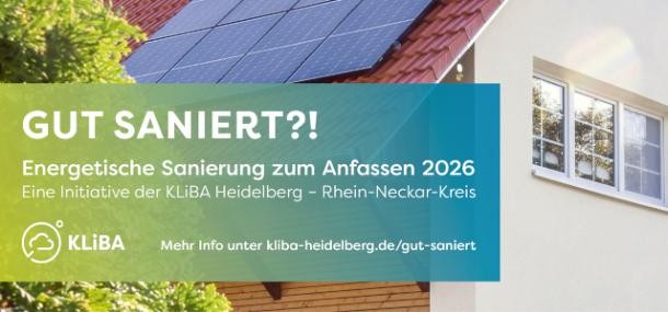 GUT SANIERT?! - in Zusammenarbeit mit der KLiBA (Foto: KLiBA) GUT SANIERT?! - in Zusammenarbeit mit der KLiBA (Foto: KLiBA)