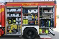 DDie umfangreiche Beladung ist leicht zugänglich (Foto: Feuerwehr Heidelberg) Die umfangreiche Beladung ist leicht zugänglich (Foto: Feuerwehr Heidelberg)