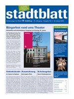 Titelbild des Stadtblatts Nr. 4 vom 22. Januar 2014