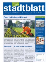 Titelbild des Stadtblatts Nr. 12 vom 19. März 2014