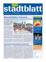 Titelbild des Stadtblatts Nr. 21 vom 20. Mai 2015