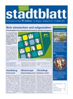 Titelbild des Stadtblatts Nr. 42 vom 14. Oktober 2015