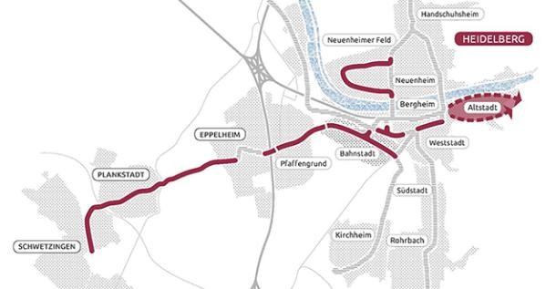 Grafik zum Mobilitätsnetz (Grafik: RNV)