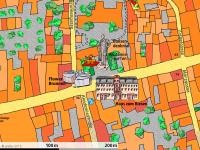 Kartenausschnitt mit Bunsendenkmal (Grafik: Fuchs) Kartenausschnitt mit Bunsendenkmal (Grafik: Fuchs)