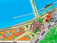 Kartenausschnitt mit Karlstorkino (Grafik: Fuchs) Kartenausschnitt mit Karlstorkino (Grafik: Fuchs)