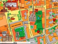 Kartenausschnitt mit Marsiliusplatz (Grafik: Fuchs)