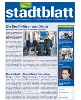 Titelbild des Stadtblatts Nr. 7 vom 17. Februar 2016