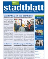 Titelbild des Stadtblatts Nr. 9 vom 2. März 2016