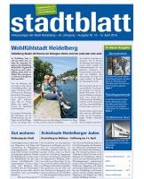 Titelbild des Stadtblatts Nr. 15 vom 13. April 2016