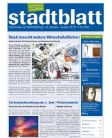 Titelbild des Stadtblatts Nr. 22 vom 1. Juni 2016