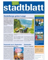 Titelbild des Stadtblatts Nr. 33 vom 17. August 2016