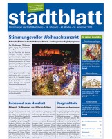 Titelbild des Stadtblatts der 46. Woche vom 16. November 2016