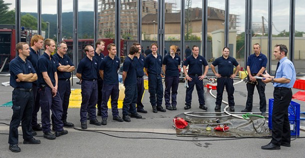 Sondereinheiten der Feuerwehr (Foto: Rothe)