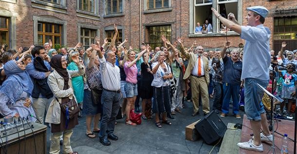 Eröffnungsfeier des Interkulturellen Zentrums (Foto: Rothe)