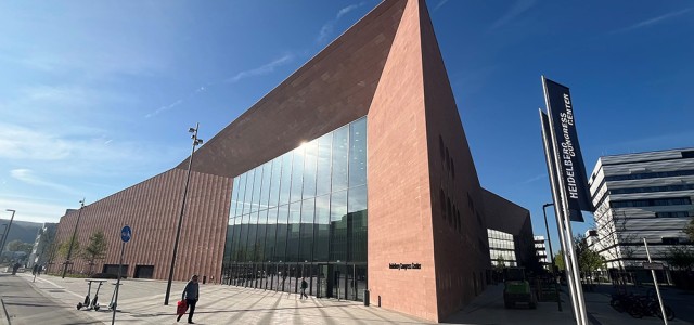 Das Heidelberg Congress Center (HCC) in der Bahnstadt.