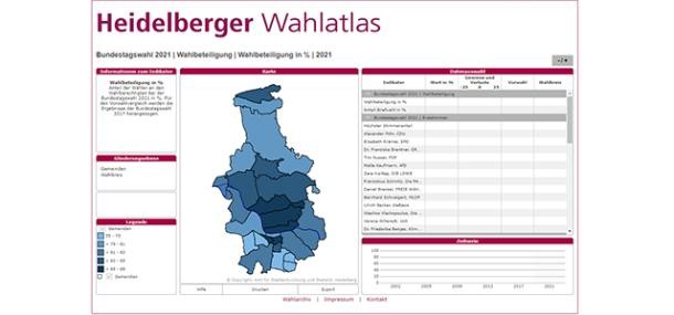  Screenshot des Heidelberger Wahlatlas.