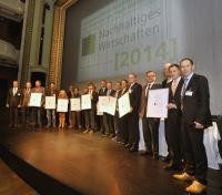 Prämierungsveranstaltung "Nachhaltiges Wirtschaften" am 25.03.2014 im Heidelberger Theater (Fotot: Dorn)