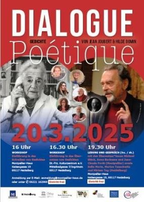 Plakat "Doaligue Poétique" 2025 Plakat "Doaligue Poétique" 2025