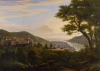 Heidelberg als Ölgemälde von Christian Philipp Koester (Foto: Gattner)