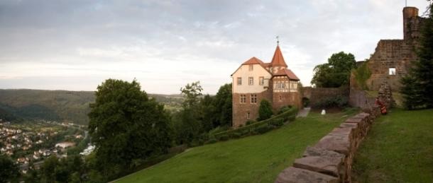 View on Dilsberg (Photo: Kulturstiftung Rhein-Neckar-Kreis)