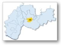 Karte Region Rhein-Neckar