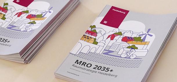 Broschüre MRO 2035+ (Quelle: Stadt Heidelberg) Broschüre MRO 2035+