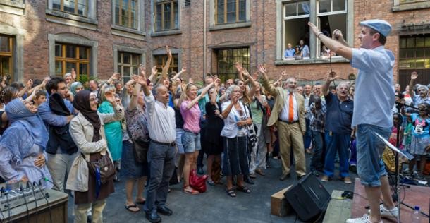 Opening of the Intercultural Center (Photo: Rothe) Opening of the Intercultural Center (Photo: Rothe)