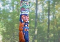 Totem pole (Photo: Die Werkstatt) Totem pole (Photo: Die Werkstatt)