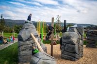 "alla hopp!"-Anlage: Spaß am Kletterfels (Foto: Dittmer)